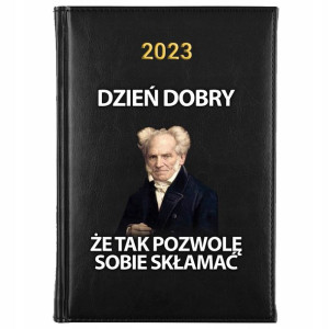 KALENDARZ Dzienny Książkowy A5 2023 Memy Wzory