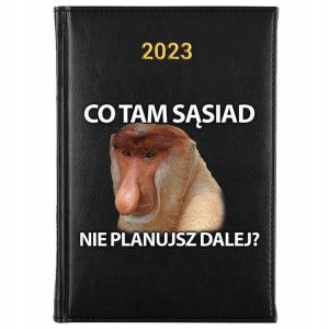 KALENDARZ Dzienny Książkowy A5 2023 NOSACZ POLAK