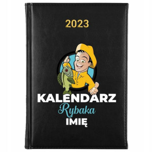 KALENDARZ Dzienny Książkowy A5 2023 RYBAKA Imię