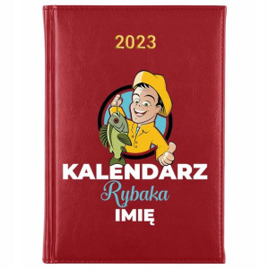 KALENDARZ Dzienny Książkowy A5 2023 RYBAKA Imię