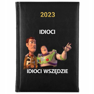 KALENDARZ Dzienny Książkowy A5 2023 Śmieszne Memy