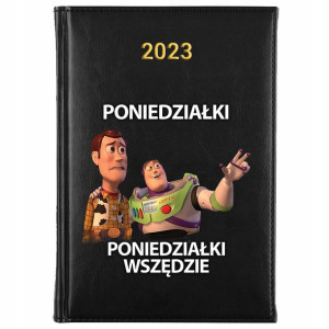 KALENDARZ Dzienny Książkowy A5 2023 Zabawne Memy