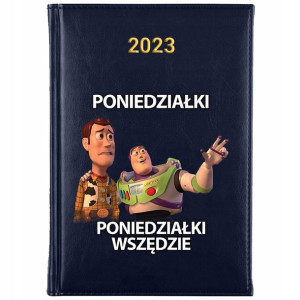 KALENDARZ Dzienny Książkowy A5 2023 Zabawne Memy