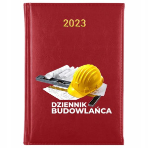 KALENDARZ Dzienny Planer A5 2023 dla BUDOWLAŃCA