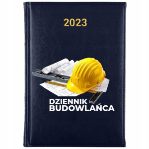 KALENDARZ Dzienny Planer A5 2023 dla BUDOWLAŃCA