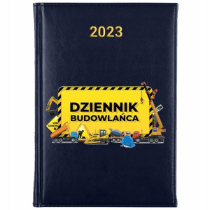 KALENDARZ Dzienny Planer A5 2023 dla BUDOWLAŃCA