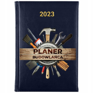 KALENDARZ Dzienny Planer A5 2023 dla BUDOWLAŃCA
