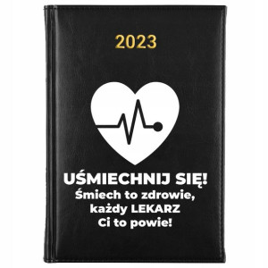 KALENDARZ Dzienny Planer A5 2023 dla LEKARZA Wzory