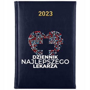 KALENDARZ Dzienny Planer A5 2023 dla LEKARZA Wzory