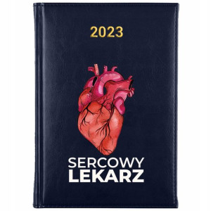 KALENDARZ Dzienny Planer A5 2023 dla LEKARZA Wzory