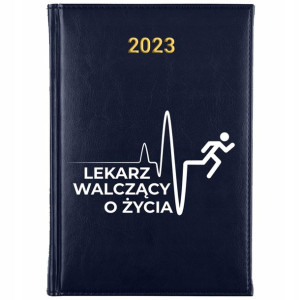 KALENDARZ Dzienny Planer A5 2023 dla LEKARZA Wzory