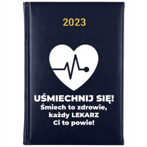 KALENDARZ Dzienny Planer A5 2023 dla LEKARZA Wzory