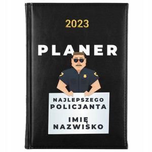 KALENDARZ Dzienny Planer A5 2023 dla POLICJANTA