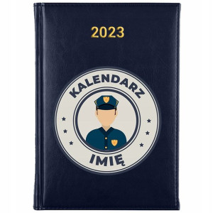 KALENDARZ Dzienny Planer A5 2023 dla POLICJANTA