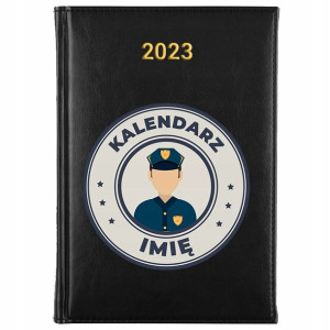 KALENDARZ Dzienny Planer A5 2023 dla POLICJANTA