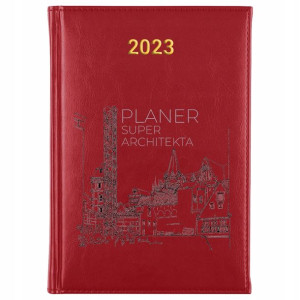 KALENDARZ Dzienny Terminarz A5 2023 dla ARCHITEKTA