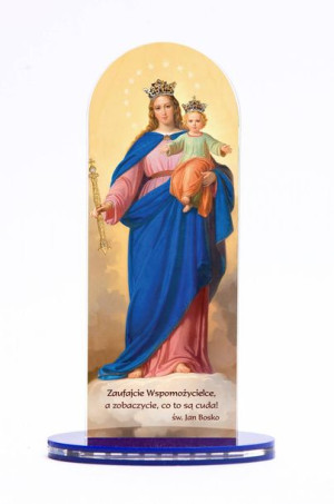 Figurka z plexi - Matka Boża Wspomożycielka Wiernych