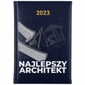 KALENDARZ Dzienny Terminarz A5 2023 dla ARCHITEKTA