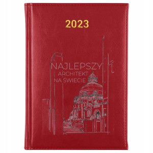 KALENDARZ Dzienny Terminarz A5 2023 dla ARCHITEKTA