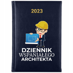 KALENDARZ Dzienny Terminarz A5 2023 dla ARCHITEKTA
