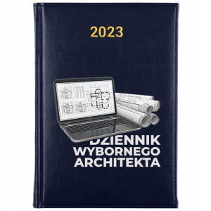 KALENDARZ Dzienny Terminarz A5 2023 dla ARCHITEKTA