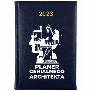 KALENDARZ Dzienny Terminarz A5 2023 dla ARCHITEKTA