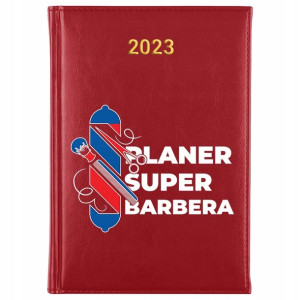 KALENDARZ Dzienny Terminarz A5 2023 dla BARBERA