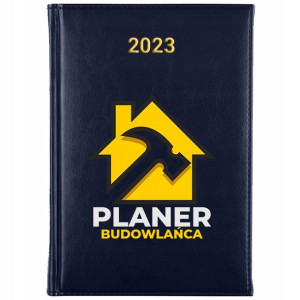 KALENDARZ Dzienny Terminarz A5 2023 dla BUDOWLAŃCA
