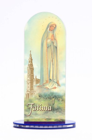 Figurka z plexi - Matka Boża Fatimska