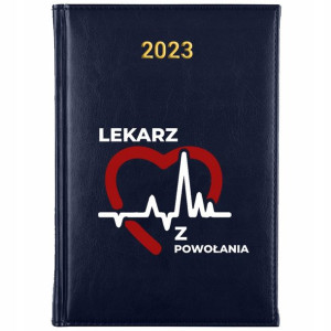 KALENDARZ Dzienny Terminarz A5 2023 dla LEKARZA