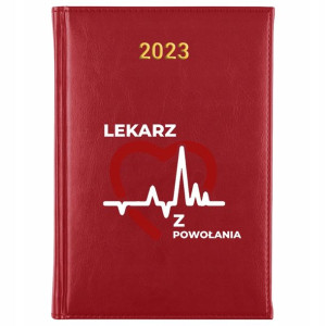 KALENDARZ Dzienny Terminarz A5 2023 dla LEKARZA
