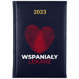 KALENDARZ Dzienny Terminarz A5 2023 dla LEKARZA