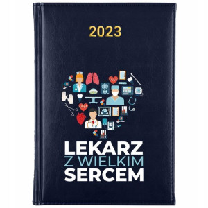 KALENDARZ Dzienny Terminarz A5 2023 dla LEKARZA