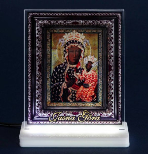 Figurka z plexi - Matka Boża Częstochowska