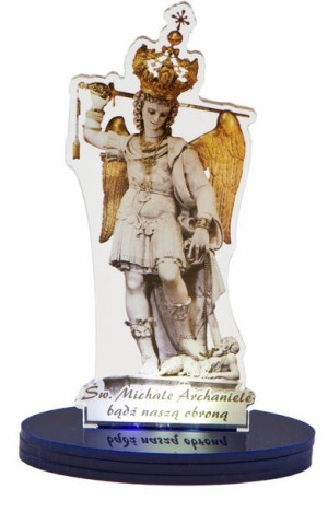 Figurka z plexi - Michał Archanioł