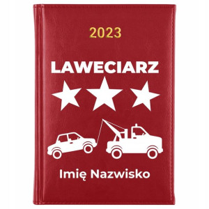 KALENDARZ Książka Dzienny A5 2023 dla LAWECIARZA