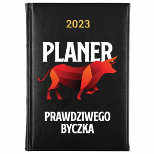 KALENDARZ Książkowy A5 2023 Byk Twoje Imie Wzory