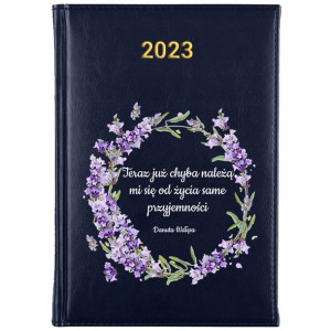 KALENDARZ Książkowy A5 2023 CYTATY Dużo WZORÓW