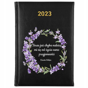 KALENDARZ Książkowy A5 2023 CYTATY Dużo WZORÓW