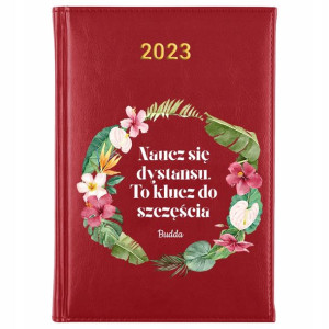 KALENDARZ Książkowy A5 2023 CYTATY Dużo WZORÓW