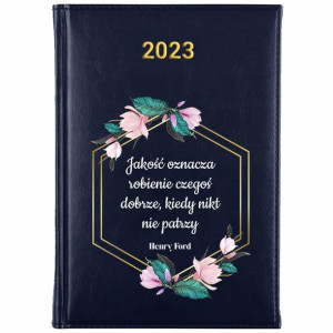 KALENDARZ Książkowy A5 2023 CYTATY Dużo WZORÓW