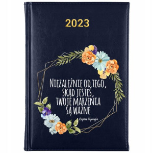 KALENDARZ Książkowy A5 2023 CYTATY Dużo WZORÓW