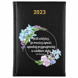 KALENDARZ Książkowy A5 2023 CYTATY Dużo WZORÓW