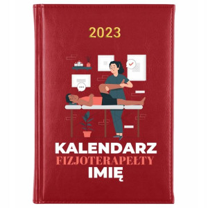 KALENDARZ Książkowy A5 2023 dla FIZJOTERAPEUTY MiX