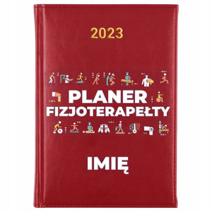 KALENDARZ Książkowy A5 2023 dla FIZJOTERAPEUTY MiX