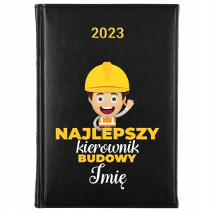 KALENDARZ Książkowy A5 2023 dla KIEROWNIKA BUDOWY