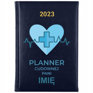 KALENDARZ Książkowy A5 2023 dla PIELĘGNIARKI Wzory