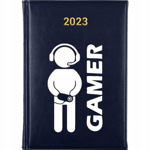 KALENDARZ Książkowy A5 2023 GAMER Wiele WZORÓW MiX