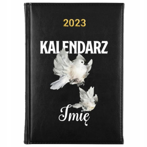 KALENDARZ Książkowy A5 2023 Gołębie Twoje Imie