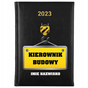 KALENDARZ Książkowy A5 2023 KIEROWNIKA BUDOWY MiX